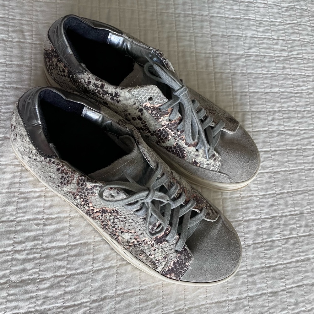 P448 Sneaker In Neutral Metallic Python Outer - image 1